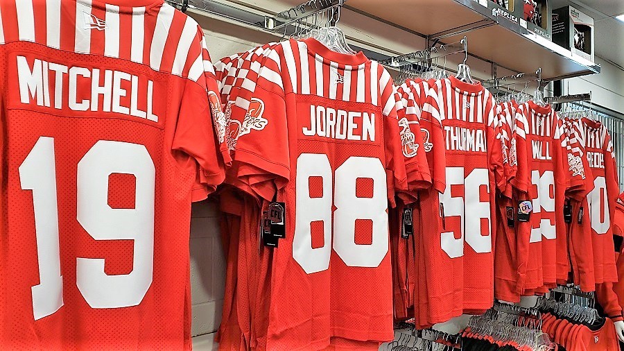 To celebrate 75 years of Calgary Stampeders football, the team has released a special-edition retro jersey.