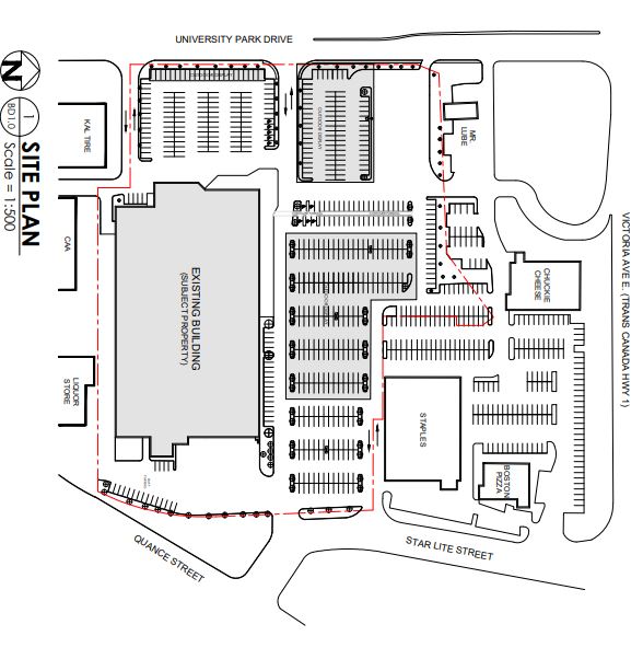 The proposed design of the future car dealership in the former Costco space.