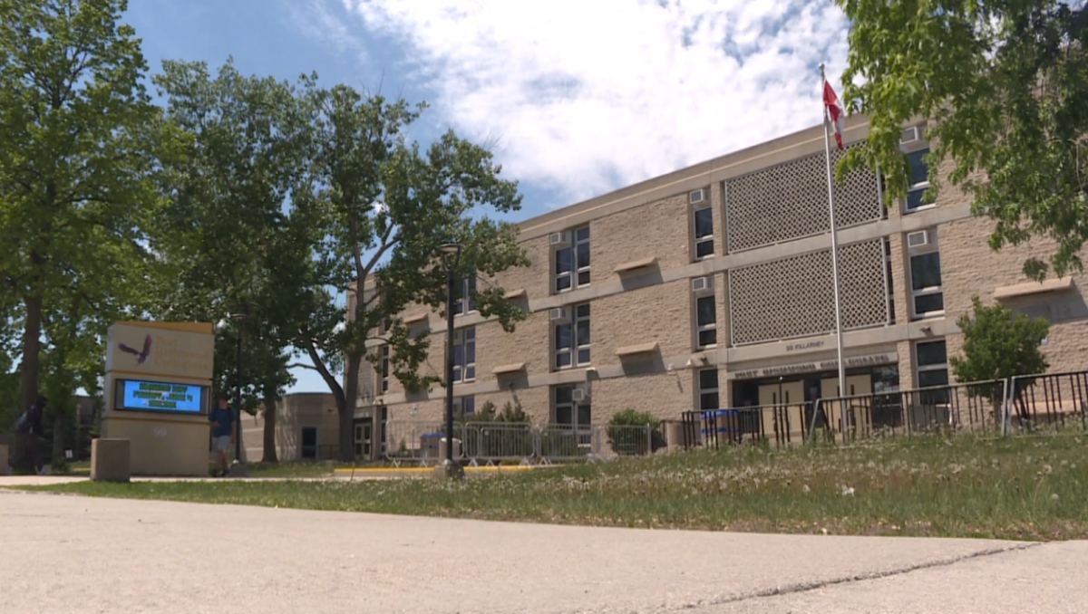 Fort Richmond Collegiate in south Winnipeg.