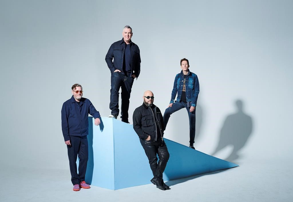 The Barenaked Ladies, shown in a handout photo
.