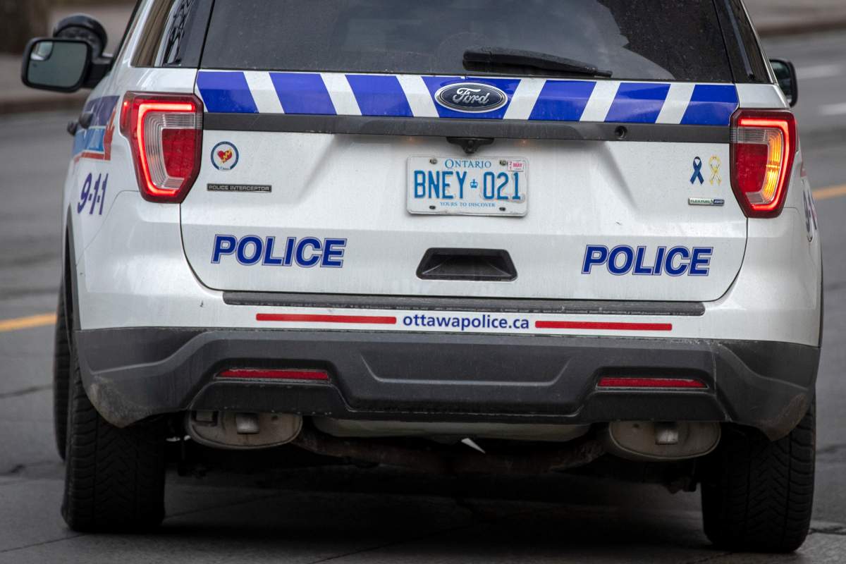 Ottawa police say a pedestrian was struck by an SUV on Bank Street Tuesday afternoon.