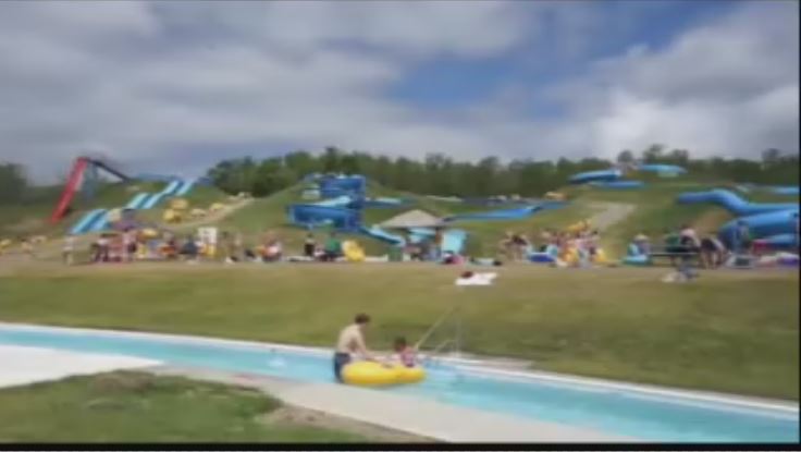 The Kenosee Superslides have been shut down for the year.