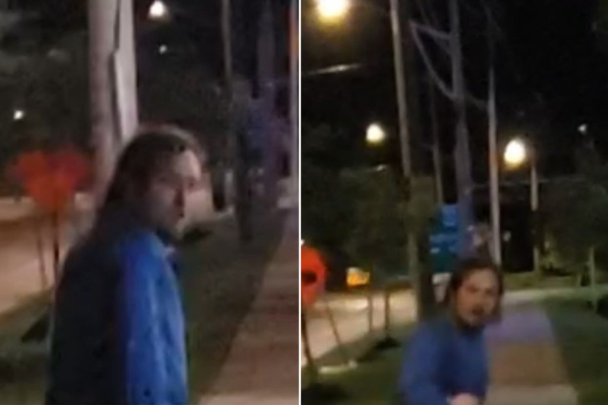 Waterloo Regional Police are looking to identify the man in these photos.