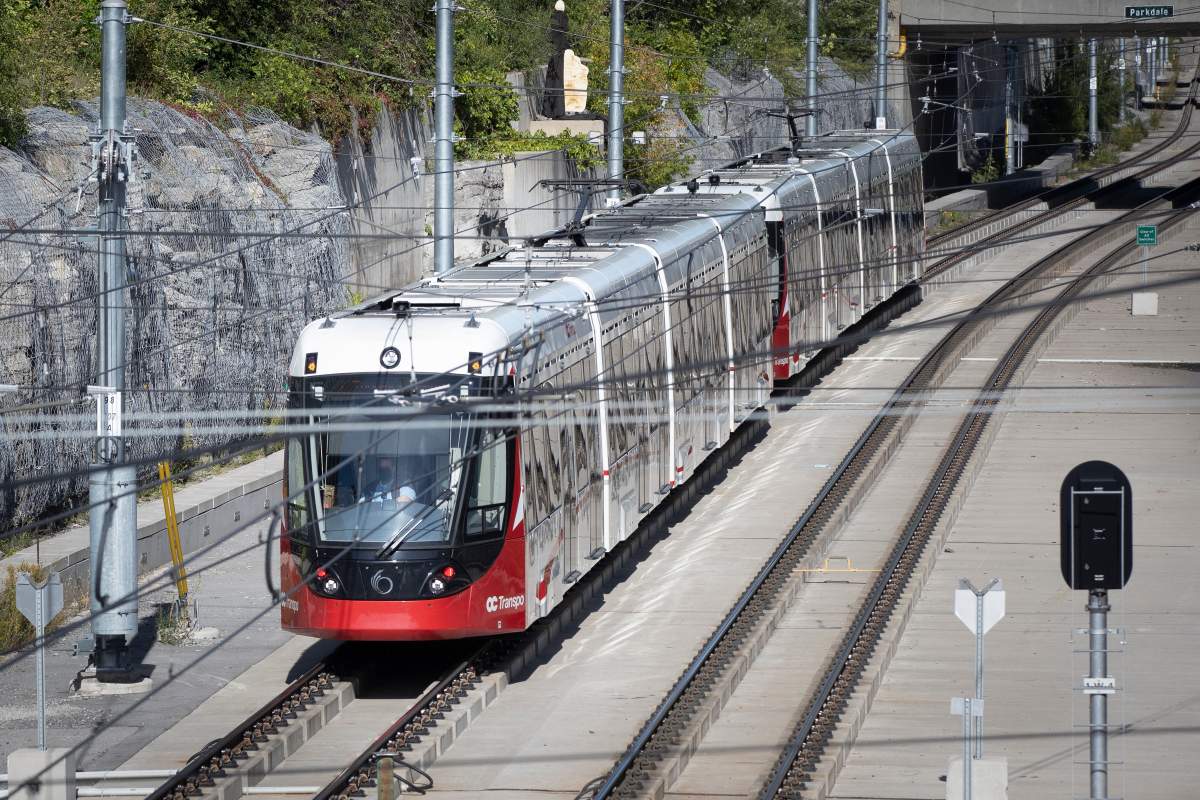Eight of 39 train cars on Ottawa's Confederation Line LRT will need repairs before they can be put back into service.