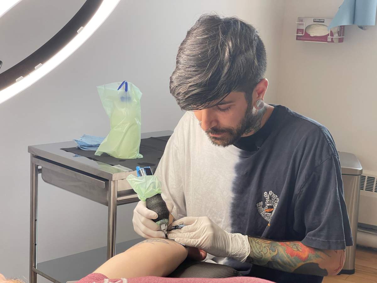 Jake Jeffrey’s been a tattoo artist for over 10 years – none of them like the past 17 months.