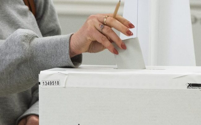 Polling conducted for Elections Canada fond that Canadians largely trust their institutions, but a significant number could be falling prey to conspiracy theories.