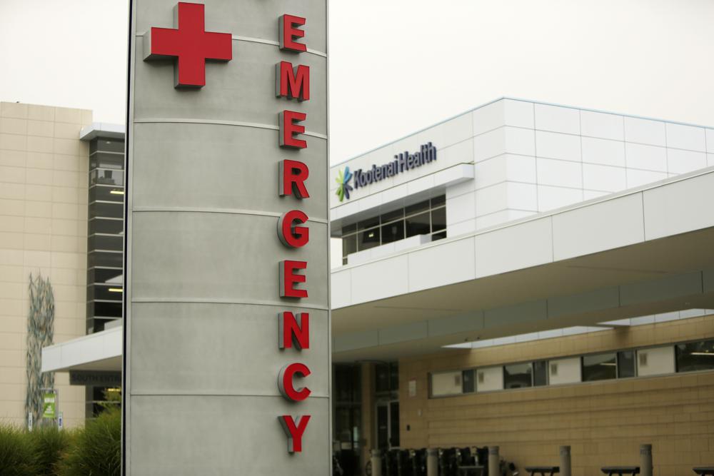 A photo of Kootenai Health in Coeur d’Alene, Idaho, on Sept. 10, 2021. Idaho’s public health leaders have expanded health-care rationing statewide amid a massive increase in the number of coronavirus patients requiring hospitalization.