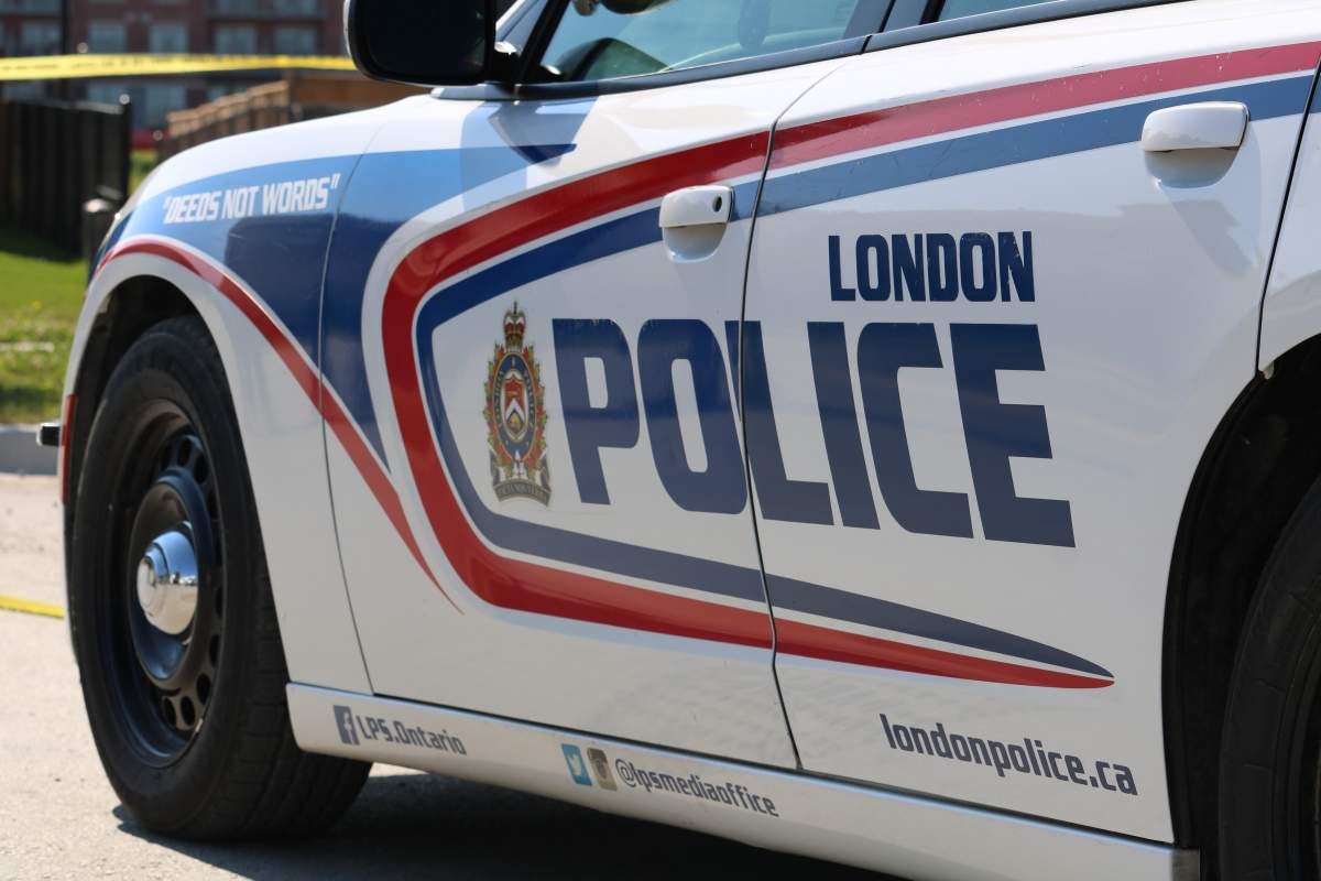 A London police vehicle.