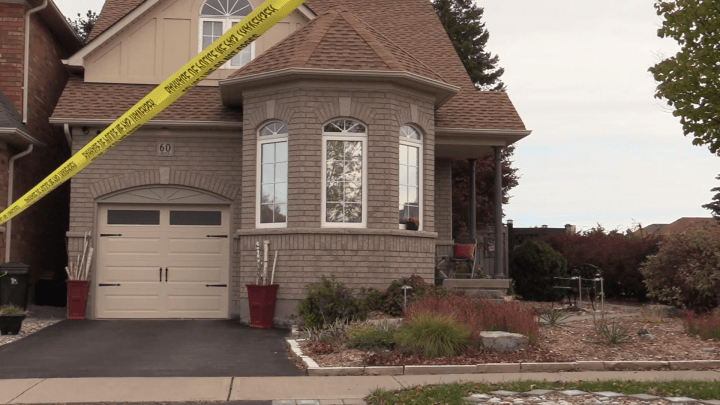 Police remained at the home of the two women on Saturday. Acting Sgt. George Tudos said officers have been holding the scene for around a week.