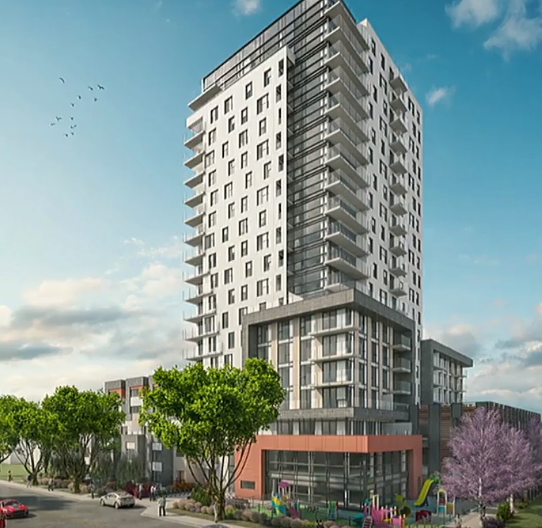 Plans for a 176-unit affordable rental building on Bertram Street in downtown Kelowna have won unanimous praise from city councilors.