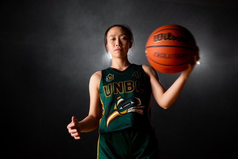 The University of Northern British Columbia has unveiled new alternate jerseys designed by an Indigenous artist. 