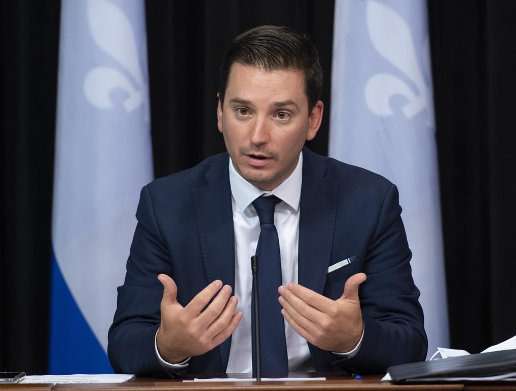 Simon Jolin-Barrette told reporters today he would have more to say after he learns what happened in the trial in which the prosecutors, defence lawyers and judge agreed to keep proceedings secret in order to protect the identity of the informant.