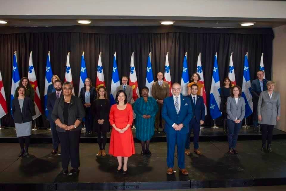 Montreal's Executive Committee, including Josefina Blanco.