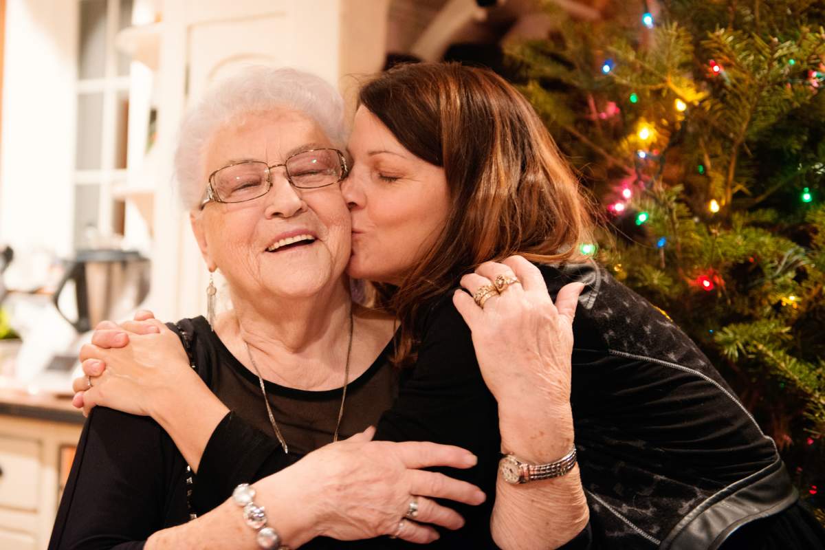 A Leger poll suggests 45 per cent of Canadians and 50 per cent of Americans are on board with hugging, kissing and shaking hands over the holidays.