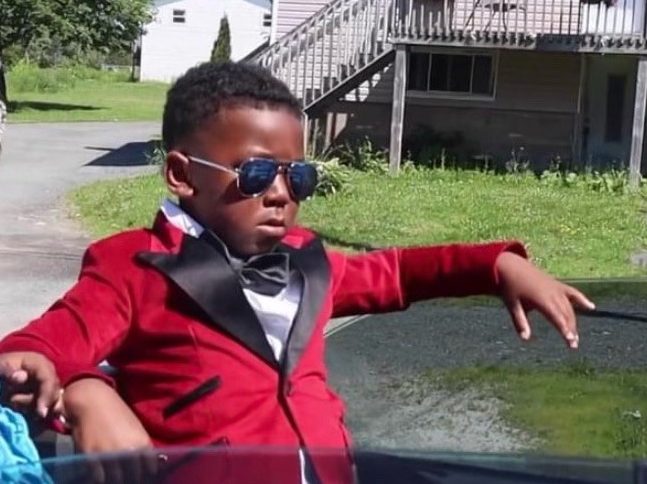 Lee-Marion Cain is pictured after being crowned king during North Preston Days festivities. The eight-year-old boy was killed in a shooting in Dartmouth on Dec. 21, 2021. 