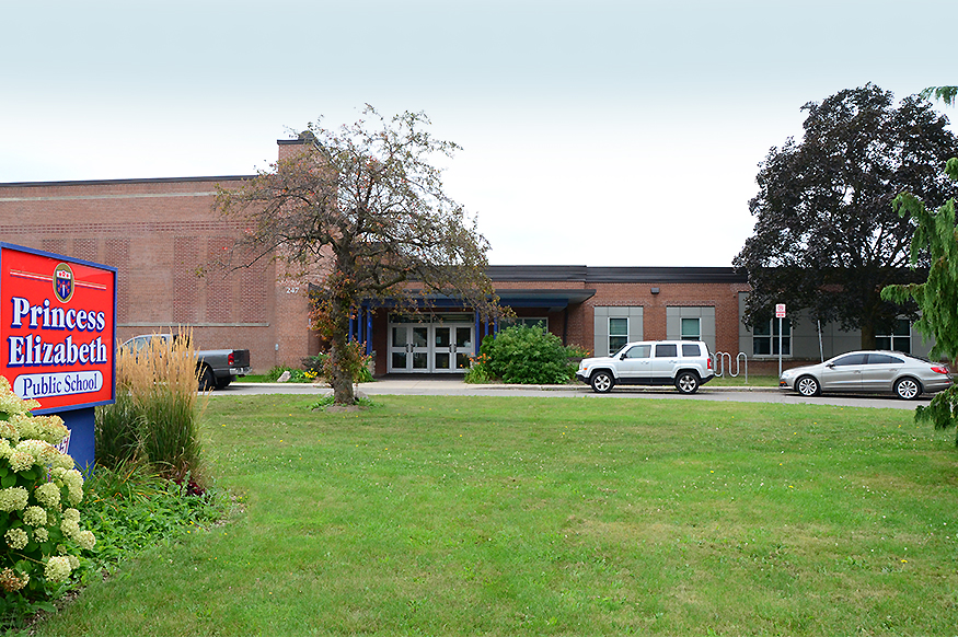 An undated photo of Princess Elizabeth P.S. in London, Ont.