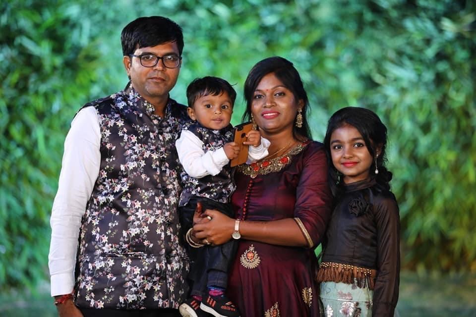 Jagdish Patel (left to right), son Dharmik Patel, wife and mother Vaishaliben Patel and daughter Vihangi Patel are shown in a handout photo. A relative of the Patels who froze to death in southern Manitoba while trying to cross the United States border says it's expected that their bodies will not be flown home to India for a funeral.