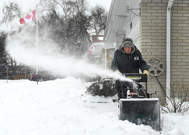 Canada snow storms