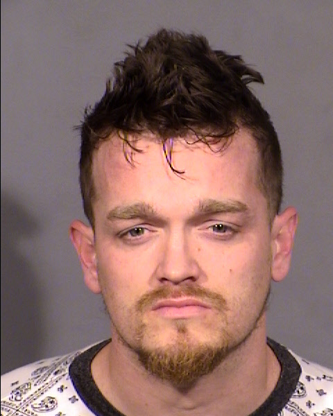 A mugshot of Brandon Toseland.