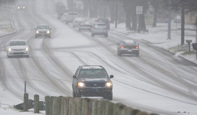 Environment Canada has issued a winter weather travel advisory for London-Parkhill-Eastern Middlesex County until Wednesday Nov. 16, 2022.