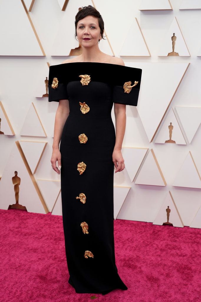 Maggie Gyllenhaal attends the 94th Annual Academy Awards at Hollywood and Highland on March 27, 2022 in Hollywood, California.