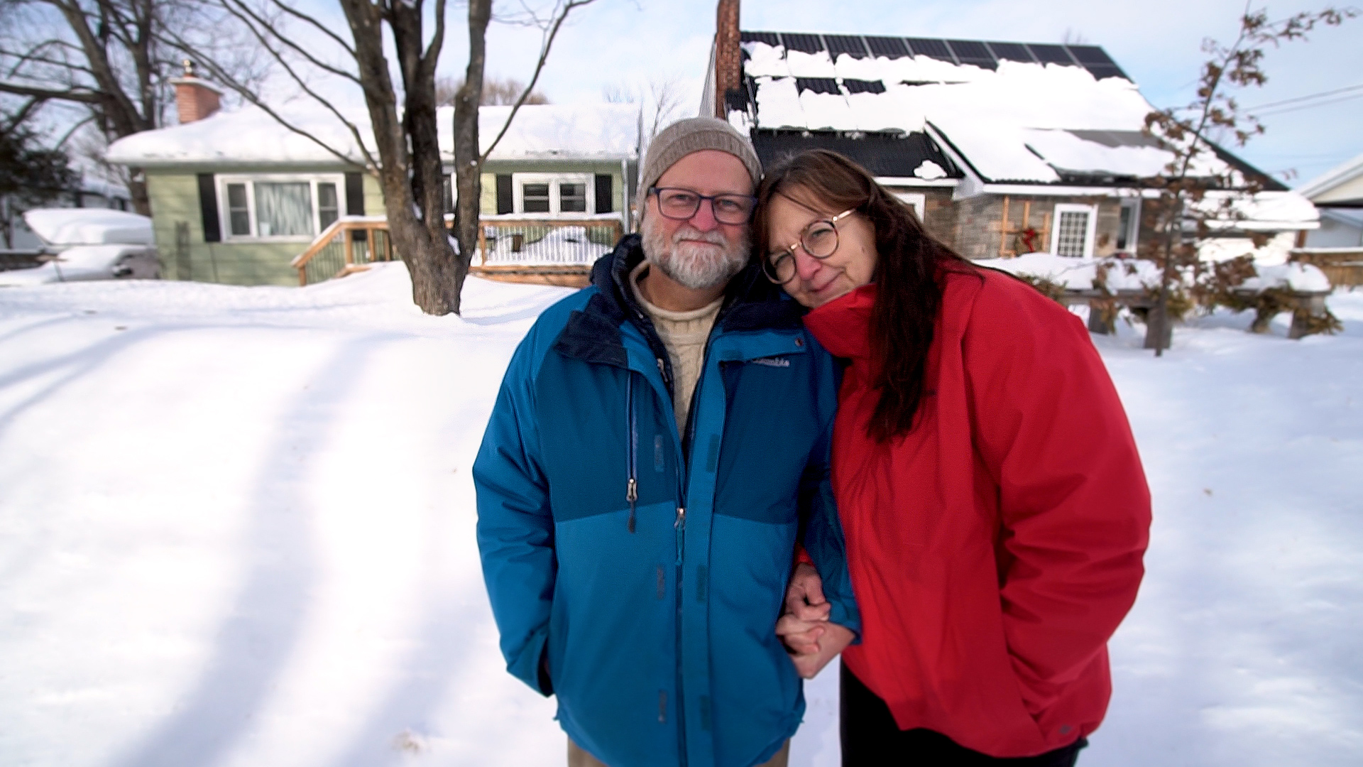 Louis St. Pierre and Kathie Brosemer Living Apart Together in Sault Ste. Marie.