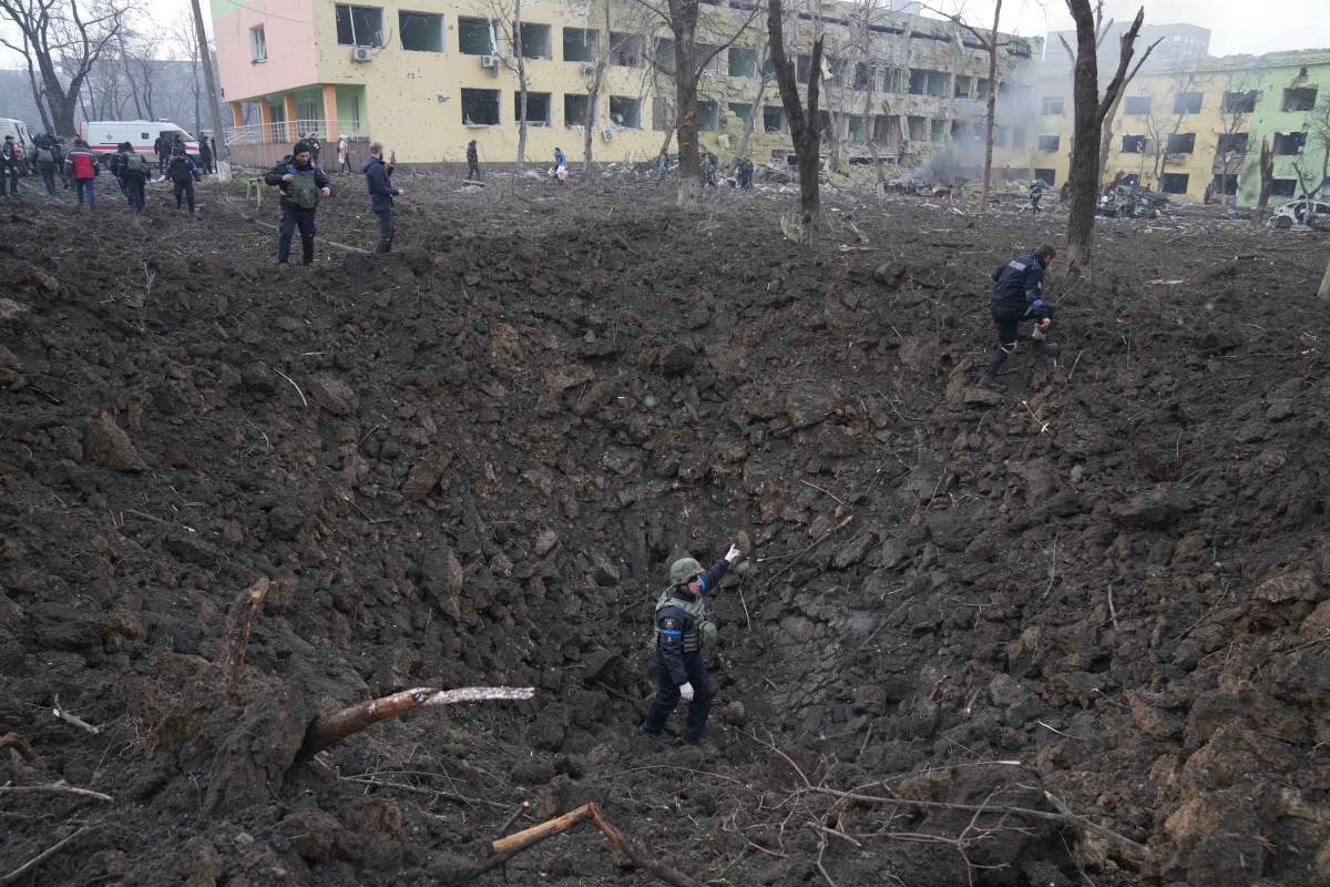 APTOPIX Russia Ukraine War Mariupol