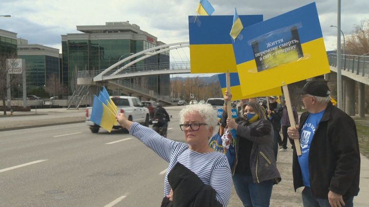 Ukraine overpass