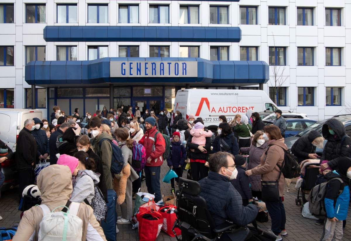 War refugees must leave hostel Ukraine Russia