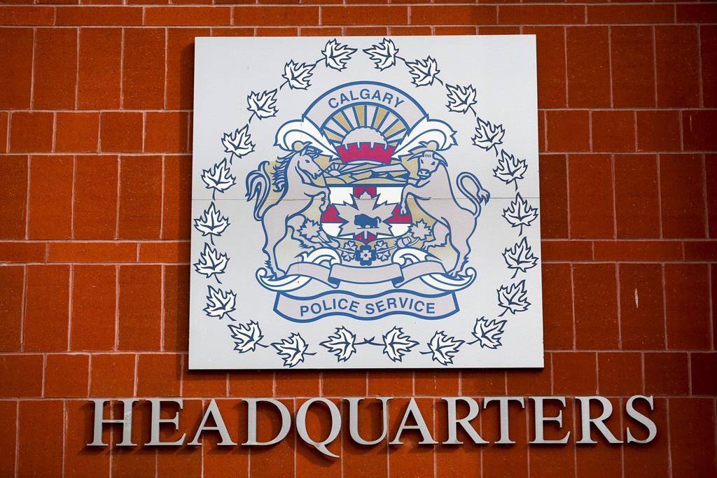 The Calgary Police Service headquarters in Calgary, Thursday, April 9, 2020.