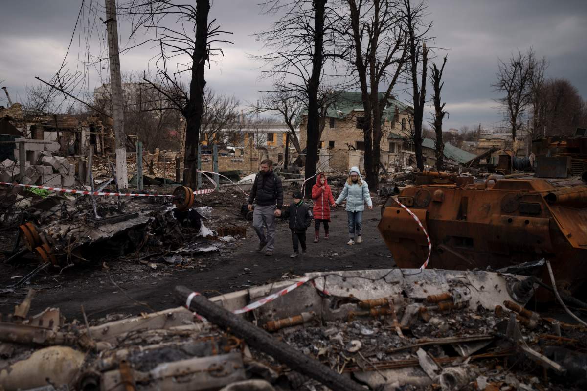 Ukraine Bucha Russia