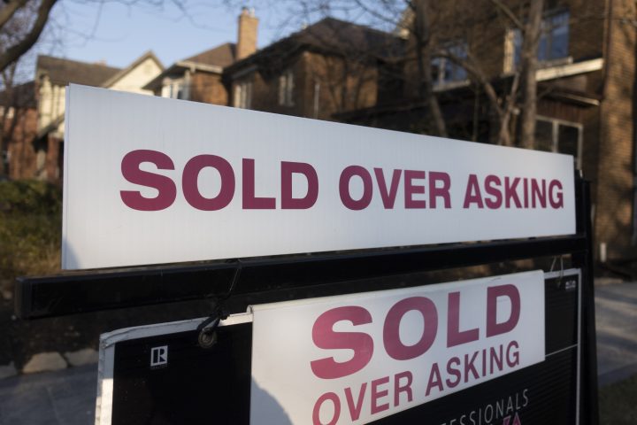 For sale sign. 