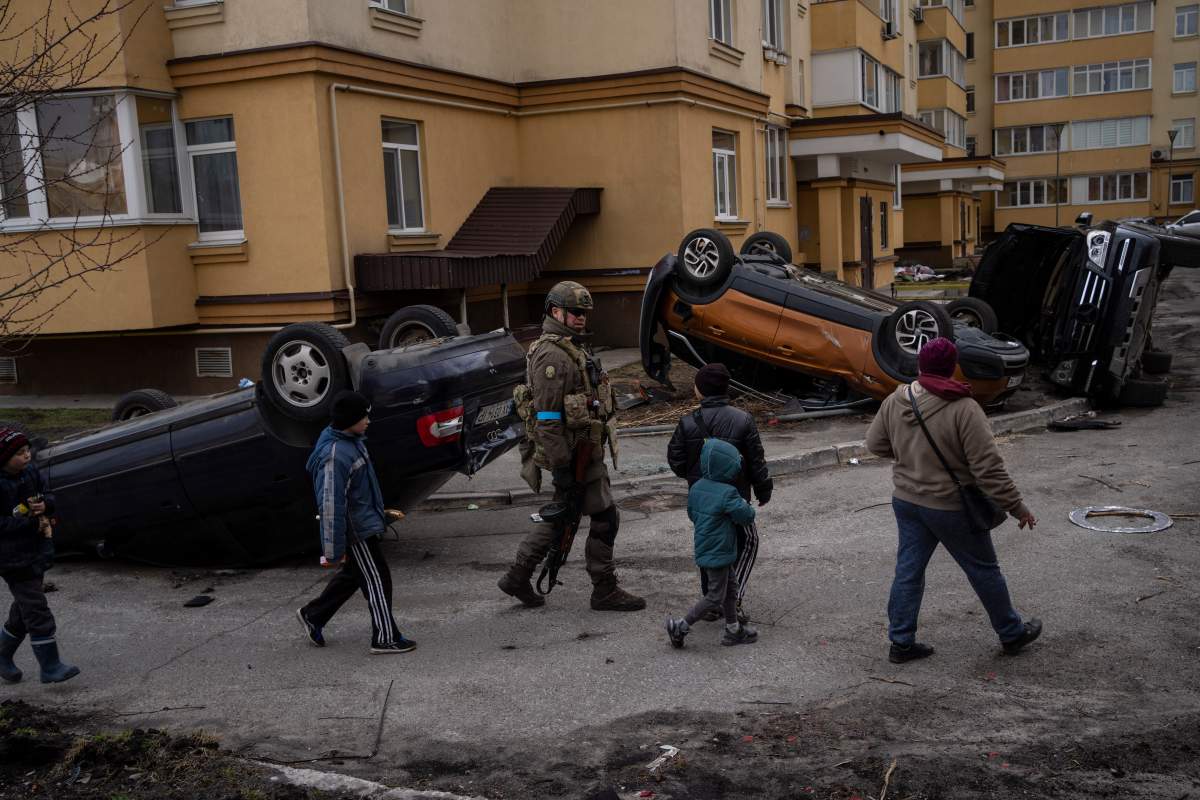 Bucha Ukraine Russia war children attack