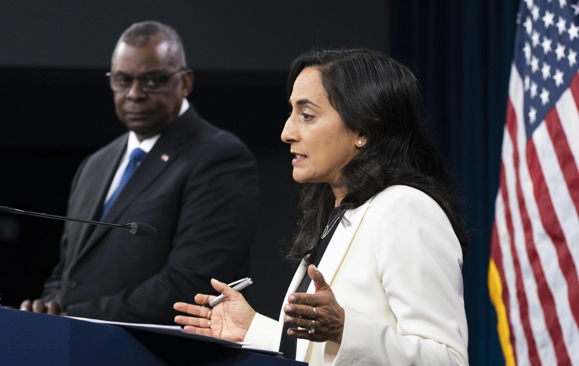 Anita Anand Lloyd Austin Washington Ukraine