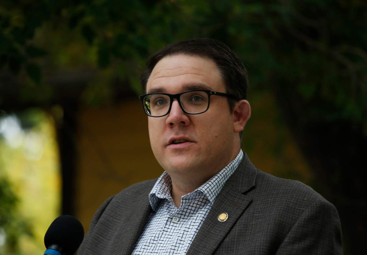 Government house leader and Environment Minister Jason Nixon.