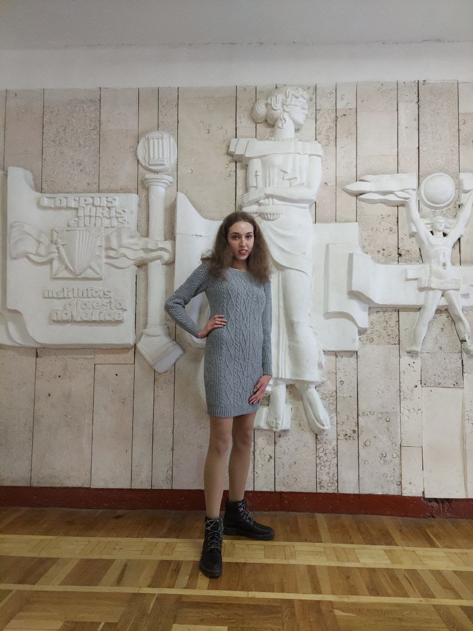 Kateryna Klepikova at the Mechnikov National University, Ukraine