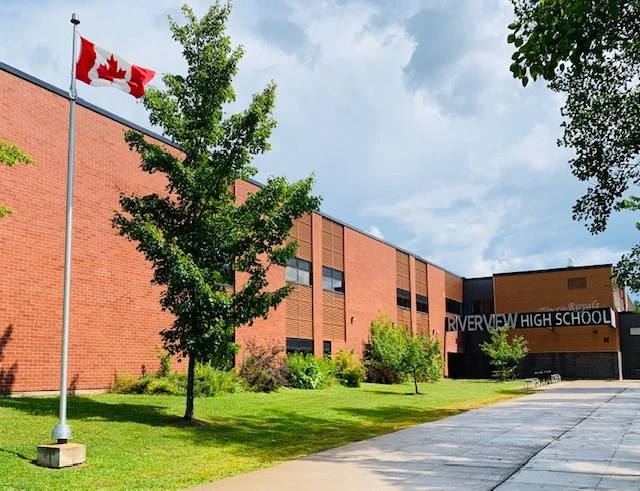 Riverview High School in Riverview, N.B. 