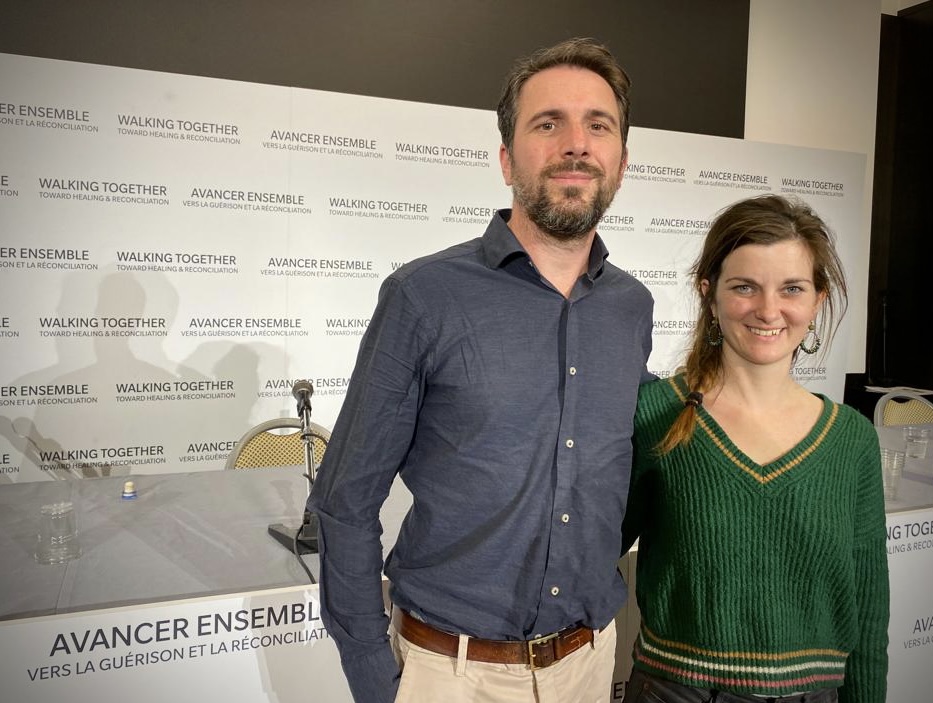 Director and filmmaker Raffaele Manco and Italian journalist Irene Sicurella have teamed up to produce a 45-minute documentary on Canadian residential schools and intergenerational trauma. It will air this summer on the national Italian investigative news program PresaDiretta.