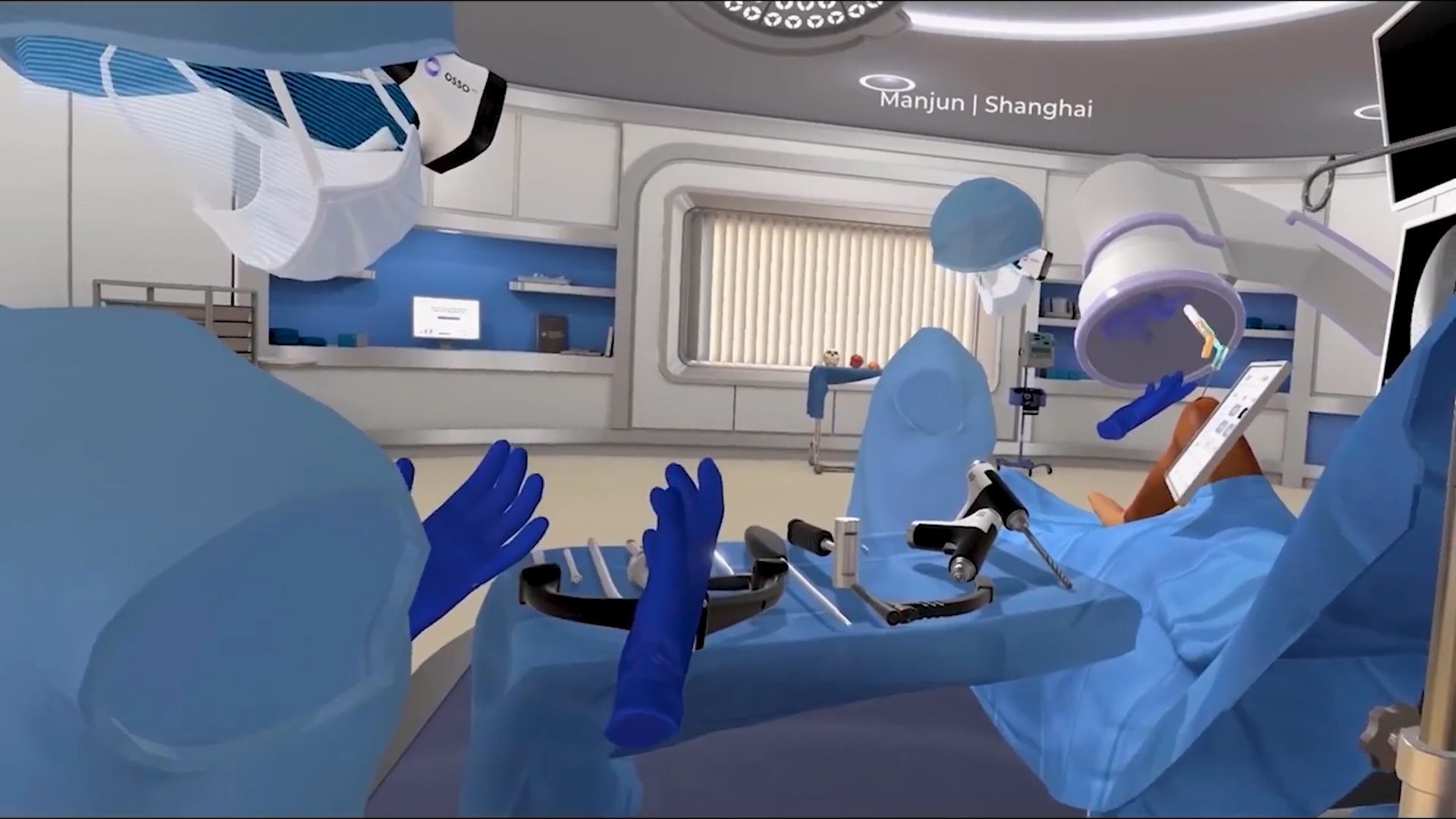 Healthcare workers training in the metaverse