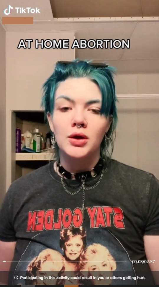 diy abortion on tiktok 2