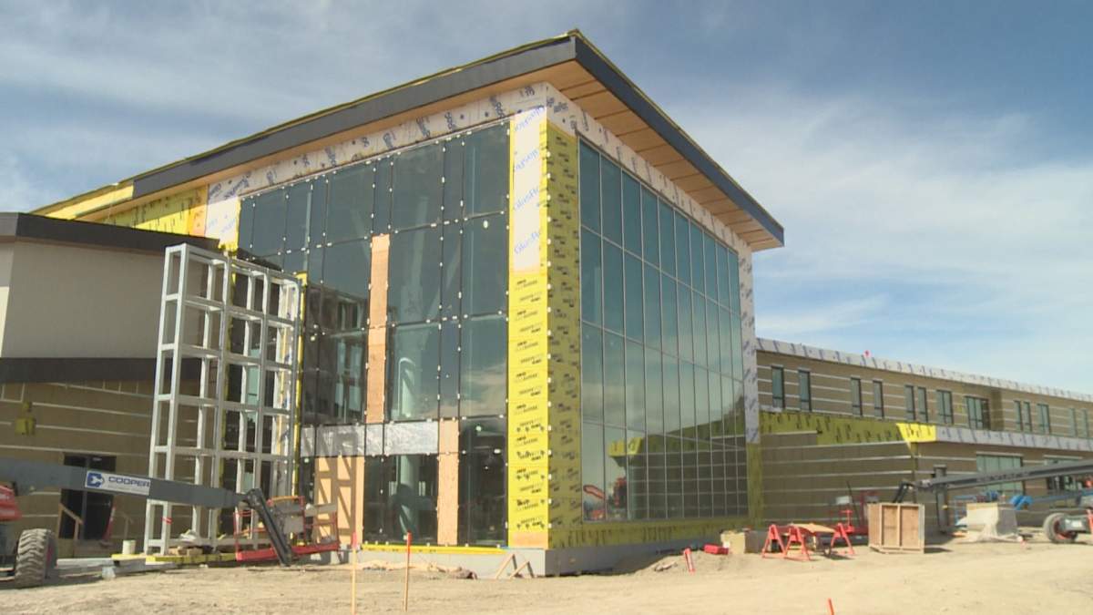 Red Crow Community College is expected to hold a grand opening for its new campus in late October of 2022.