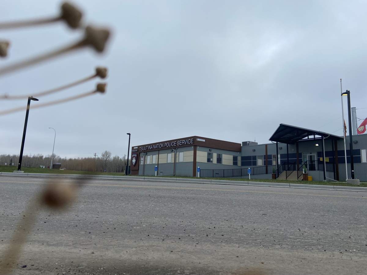 A picture of the Tsuut'ina Nation Police Service. The Alberta government is launching a new grant for Indigenous and municipal communities that want to develop their own community police force.