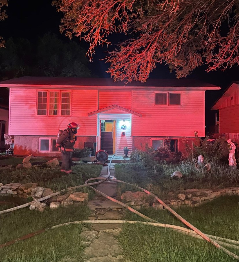 house fire