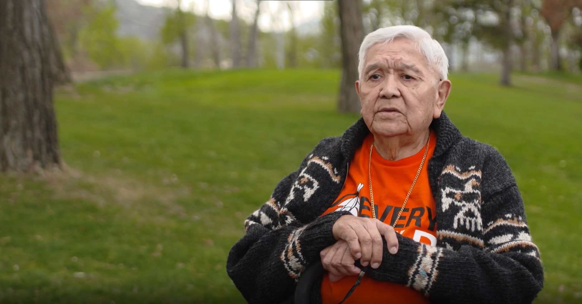 Grand Chief Joseph "Joe" Manuel is a survivor of the former Kamloops Residential School.