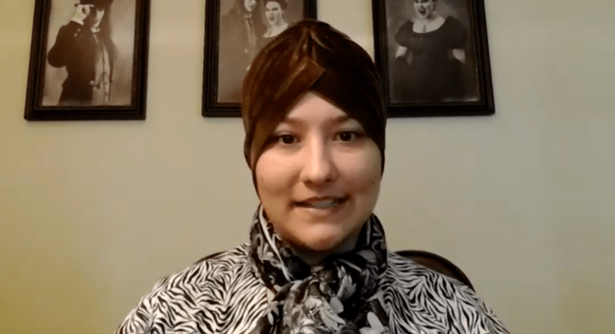Courtney Lane is one half of the Ace Couple podcast that she hosts with her asexual partner Royce.