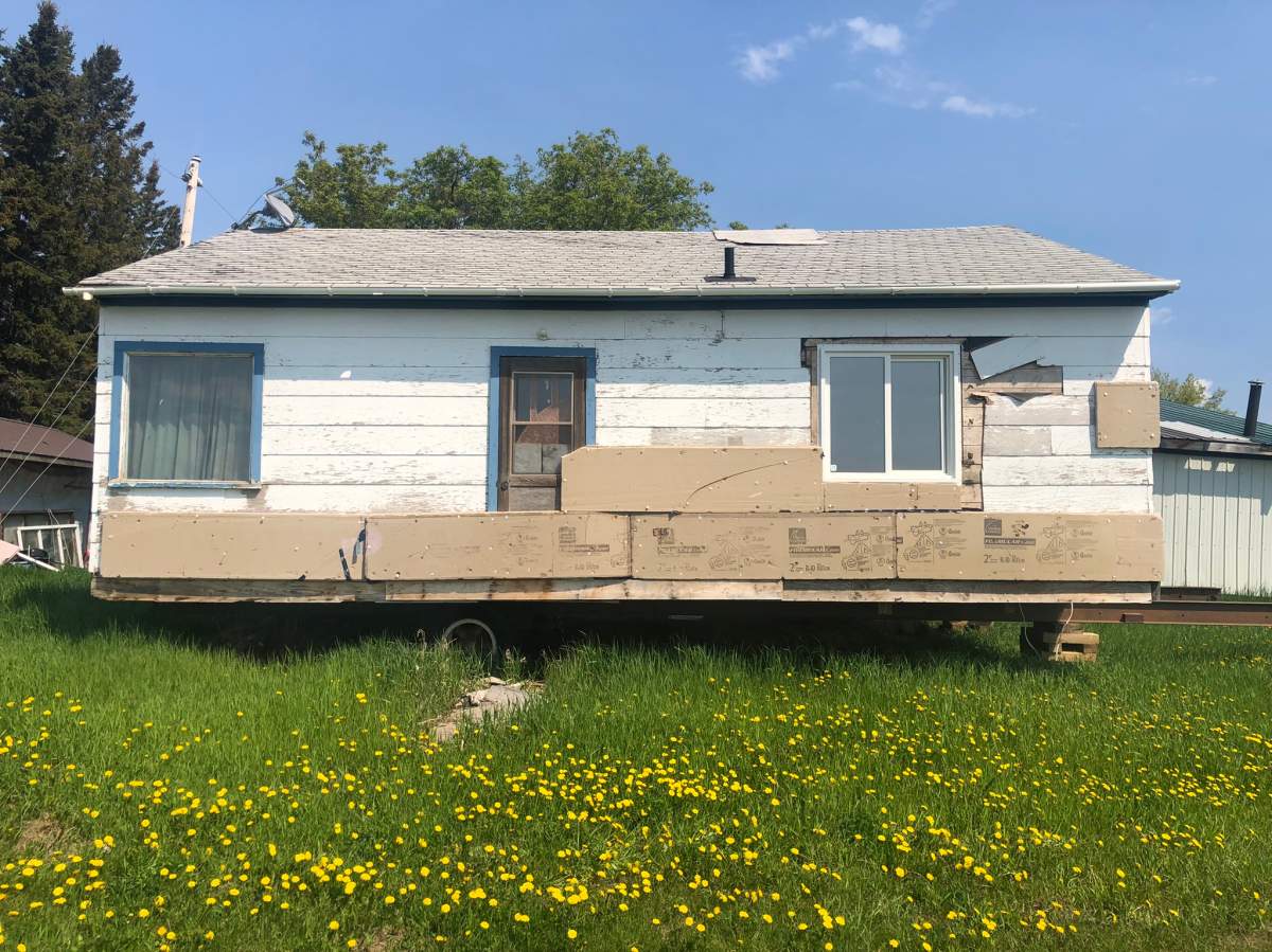 stolen house