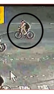 Police are seeking to identify a cyclist after an elderly woman was struck in Toronto.