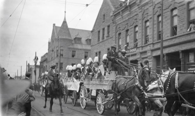 Calgary Stampede parade of 1912