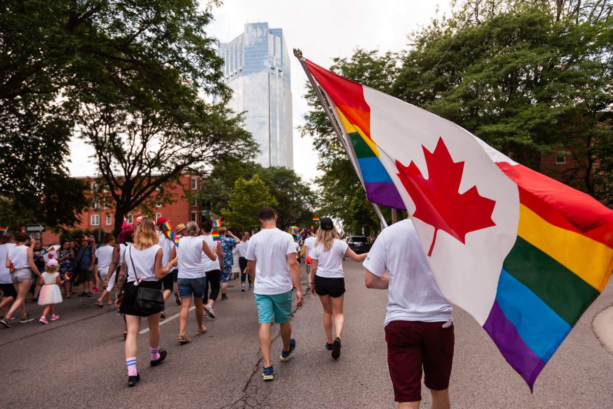 The London Pride Parade in 2019.