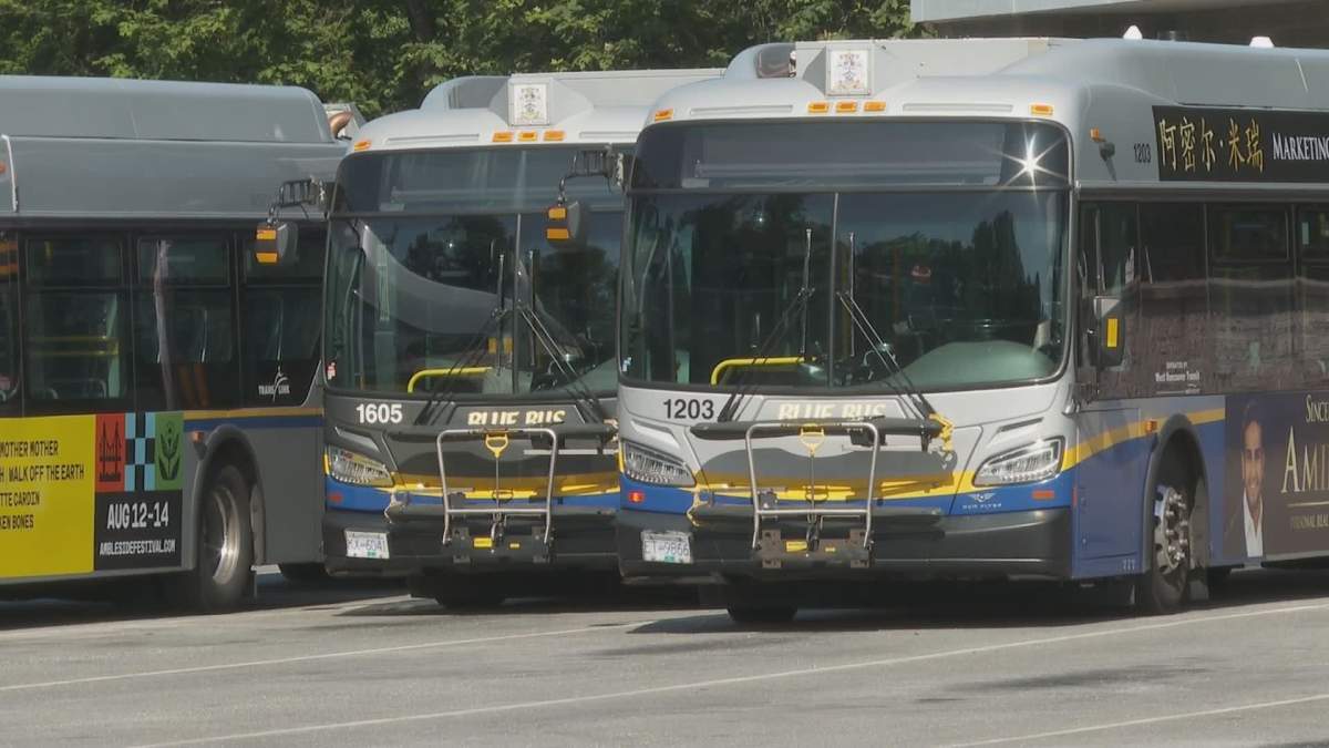 Drivers and operators of West Vancouver's Blue Bus system are set to strike for wage parity and other benefits, beginning Thurs. Sept. 8, 2022.